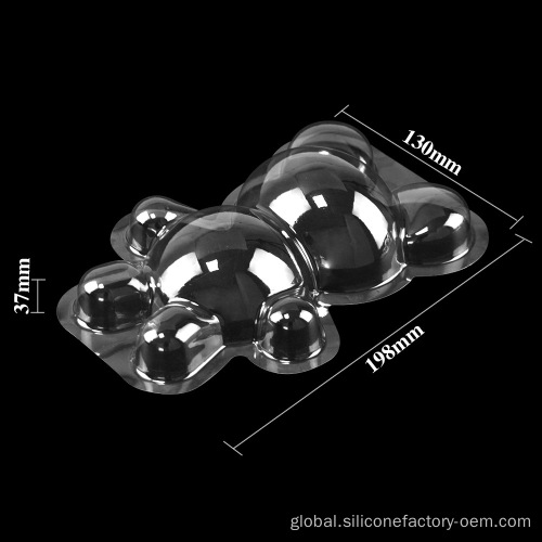 Chocolate Mold Square Silicone Chocolate molds plastic co Manufactory